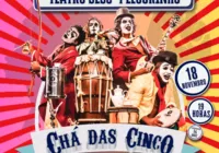 Banda Chá das Cinco faz show especial de Novembro Negro neste sábado