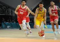 Brasil atropela o Chile no basquete masculino e vence a segunda