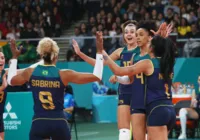 Brasil passeia sobre a Argentina e segue 100% no Pan 2023