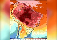 Brasil terá frente fria com temporais e onda de calor