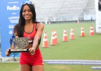 Campeã dos 5km feminino elogia A TARDE Run: "Amei a chegada"