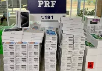 Celulares e eletrônicos são apreendidos em ônibus na BR-116