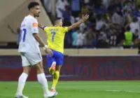 Com hat-trick de CR7, Al-Nassr vence a primeira na liga saudita