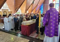 Corpo de Dom Geraldo Majella é velado em Londrina