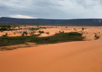 Dunas do Jalapão refletem o ouro presente no paraíso imagem