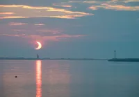 Eclipse anular do sol neste sábado poderá ser visto do Brasil