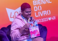 Escritor baiano lança primeiro livro na Bienal do Rio de Janeiro