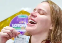 Ex-BBB, Paulinha Leite ganha prêmio da Lotofácil da Independência