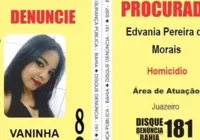 Fugitiva se destaca por ser a única mulher do Baralho do Crime da BA