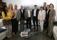 Grupo A TARDE recebe visita do presidente da Fecomércio-BA