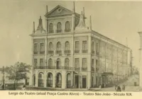 Há 100 anos o Teatro São João foi consumido por um incêndio