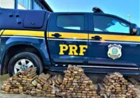 Homem é preso tentando transportar mais de 100kg de maconha em isopor