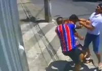 Homem que aparece espancando torcedor do Vitória é identificado