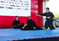 Iaido encanta o público presente no festival de cultura japonesa