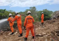 Incêndio em aterro sanitário na RMS é debelado após 5 dias