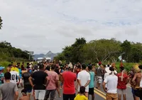 Indígenas baianos protestam contra o marco temporal