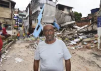 "Infelizmente perdi tudo", lamenta comerciante após queda de imóvel