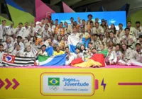 Jogos da Juventude: RS sobe e SP mantém ponta do quadro de medalhas