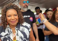 Margareth Menezes celebra volta da Parada LGBT+ à Salvador