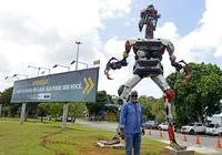 Nova campanha do Detran ‘assusta’ na Av. Paralela
