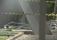 Operário fica ferido após cair de andaime de obra