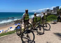 Orla da Barra recebe policiamento ciclístico a partir deste domingo