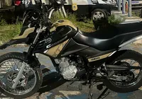 PM recupera moto roubada no Largo do Tanque