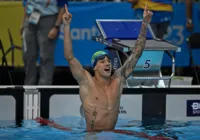 Pan 2023:Baiano, Gui Caribé fica em 5° lugar nos 50m livres na natação