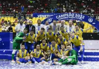 Pela oitava vez, Brasil se consagra campeão do Sul-americano de Futsal