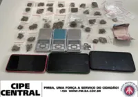 Polícia Militar prende trio por tráfico de drogas no interior da Bahia