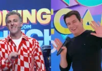 Portiolli agradece Huck por homenagem ao 'Domingo Legal' no 'Domingão'