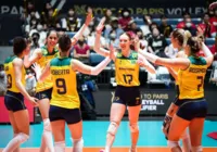 Pré-Olímpico de vôlei feminino: Brasil derrota Porto Rico por 3 a 0