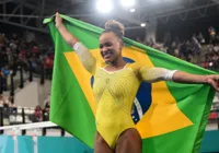 Rebeca Andrade conquista seu primeiro ouro na ginástica artística