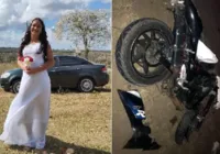 Recém-casada morre após colisão entre motos na Bahia