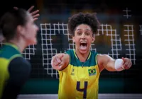 Seleção brasileira garante prata pan-americana no vôlei feminino