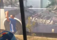 Seleção de Cachoeira é hostilizada e tem ônibus apedrejado em Ipiaú