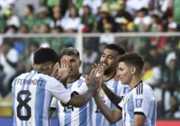 Sem Messi, Argentina vence Bolívia em La Paz pelas Eliminatórias