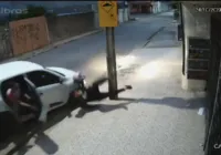 Vídeo: Homem é assaltado duas vezes, atropelado e deixado de cueca