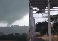 Vídeo: tornado deixa rastro de destruição no Paraná