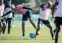 Vitória realiza treino final para pegar a Chapecoense