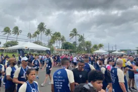 Corrida da Asa leva uma multidão à Base Aérea - Imagem