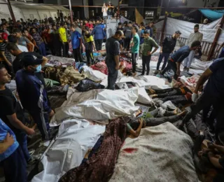 500 pessoas morreram em ataque contra hospital em Gaza