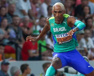 Alison dos Santos melhora performance e leva bronze na Liga Diamante