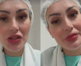 Andressa Urach volta a ser internada e passará por nova cirurgia