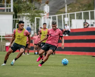 Apenas com os reservas em campo, Vitória treina de olho no Ituano