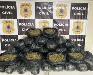 Após operação em hotel, polícia apreende mais 40 kg de maconha