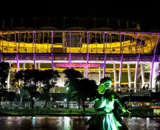 Arena Fonte Nova terá iluminação especial para o Outubro Rosa