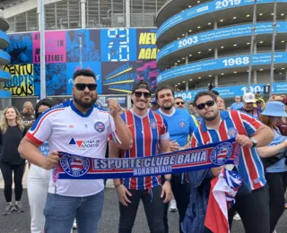 "Bahia Day" agita o pré-jogo do Manchester City na Inglaterra