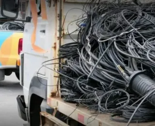 Bahia é o 3º estado com o maior número de furto de cabos
