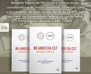 Bahia será sede do 44º CONAT com celebração dos 80 anos da CLT